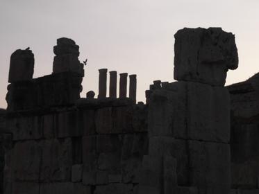 qasr al abd-tramonto