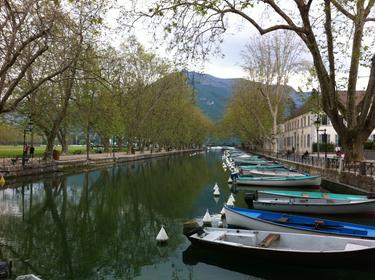 Le pont des Amours à Annecy