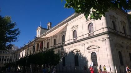 Fachada principal del ayuntamiento Sevilla