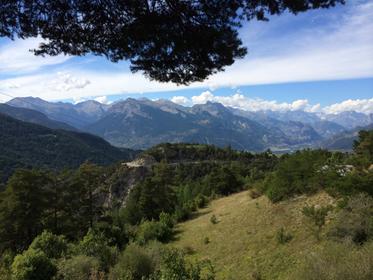 Vue du col de Vars