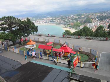 Panorama of Mount Igueldo
