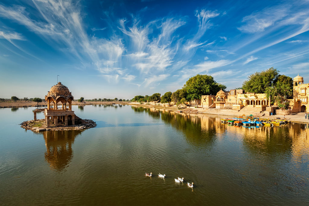  Lac  Gadi  Sagar  tourisme Jaisalmer  ViaMichelin